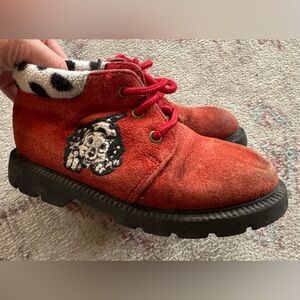 Vintage 102 Dalmatian toddler boots